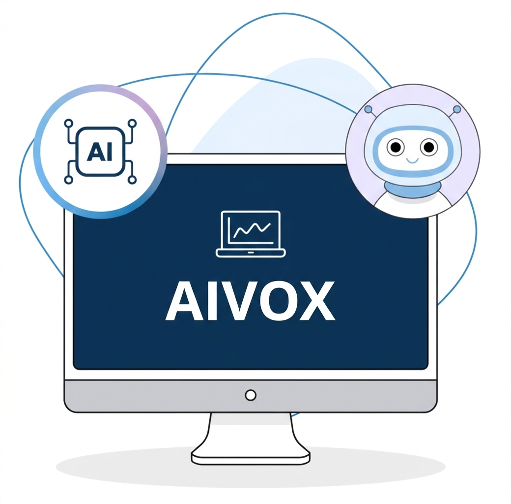 An illustration of the AIVOX platform, where you can plan, balance, and optimize your end-to-end supply chain.