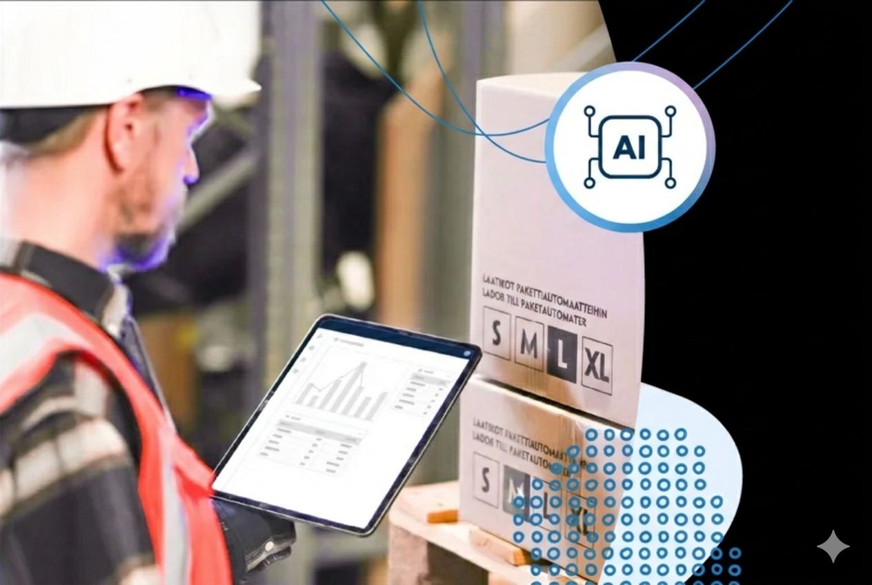 AIVOX supply chain planning illustration.