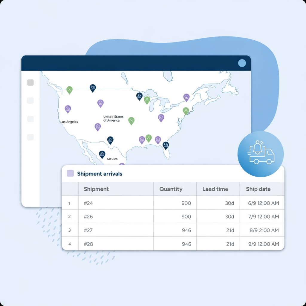 Automated optimization of distribution routes and flows